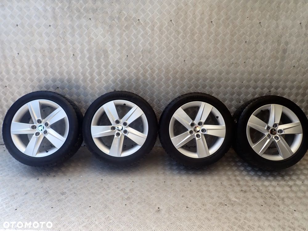 FELGI ALUMINIOWE SKODA 7JX16 ET 46 5X100 6V0601025 - 1