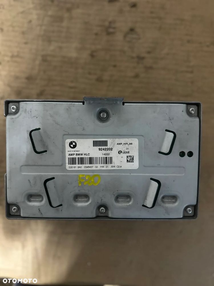 BMW F20 WZMACNIACZ HIFI HARMAN BECKER 9242202 - 1