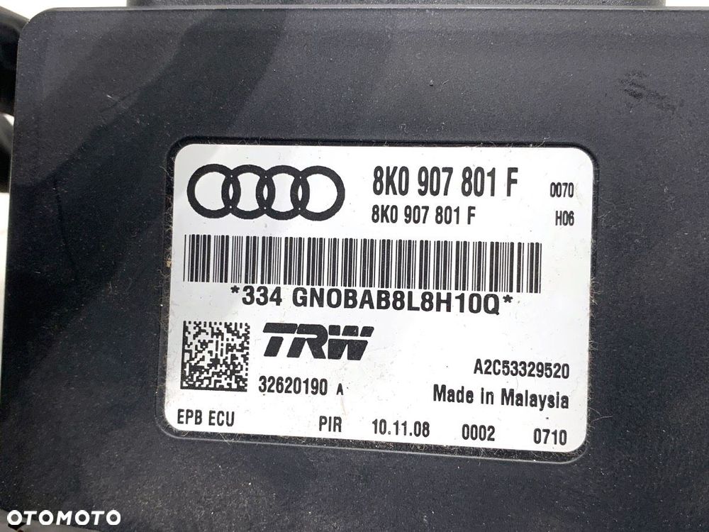 MODUŁ HAMULCA RĘCZNEGO  AUDI A4 B8 (8K2) 2007 - 2015 2.0 TDI 105 kW [143 KM] olej napędowy 2007 - - 4