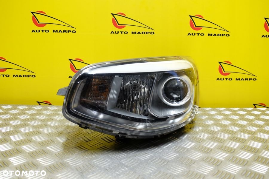 KIA SOUL II 2014- REFLEKTOR LAMPA PRZÓD ZWYKŁA SOCZEWKOWA LEWA USA - 3