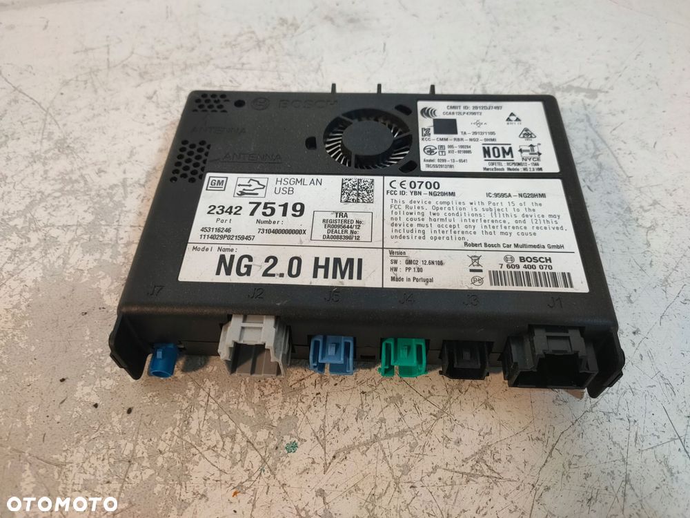moduł him 2.0 gsm 23427519 opel insignia a lift - 1
