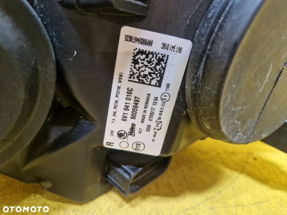SKODA FABIA III LAMPA PRAWA PRZOD 6V1941016C - 8