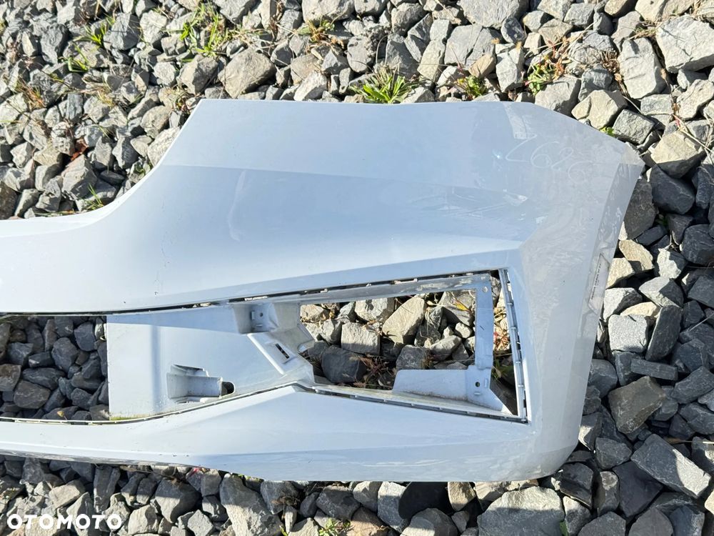 ZDERZAK PRZÓD PRZEDNI SKODA FABIA 4 IV 6VA 2021- OE 6VA807221 BIAŁY - 3