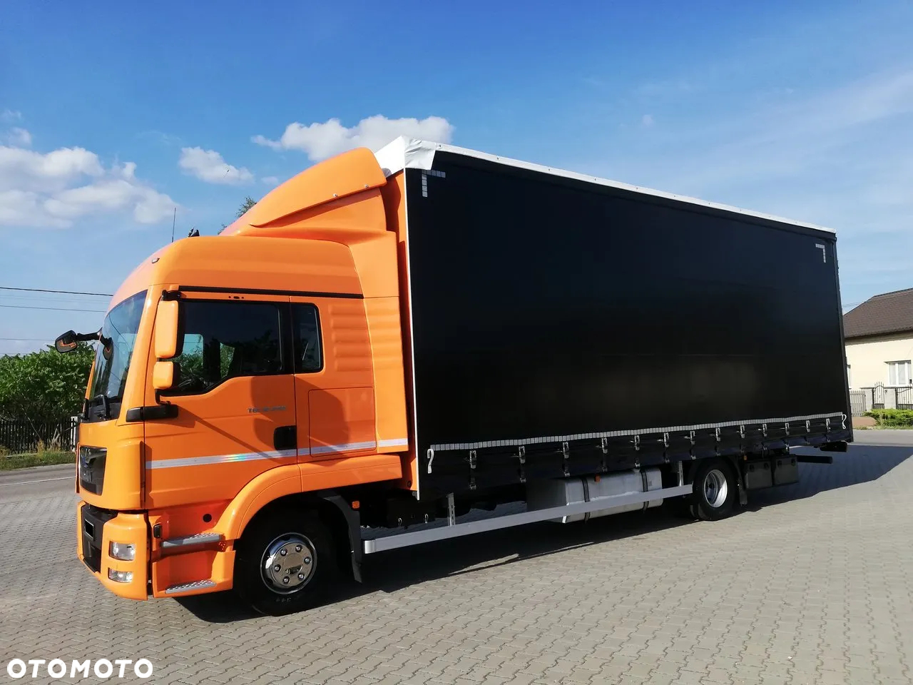 MAN TGM 15.290 Firana 19 Palet Plandeka Suwany Dach - 8