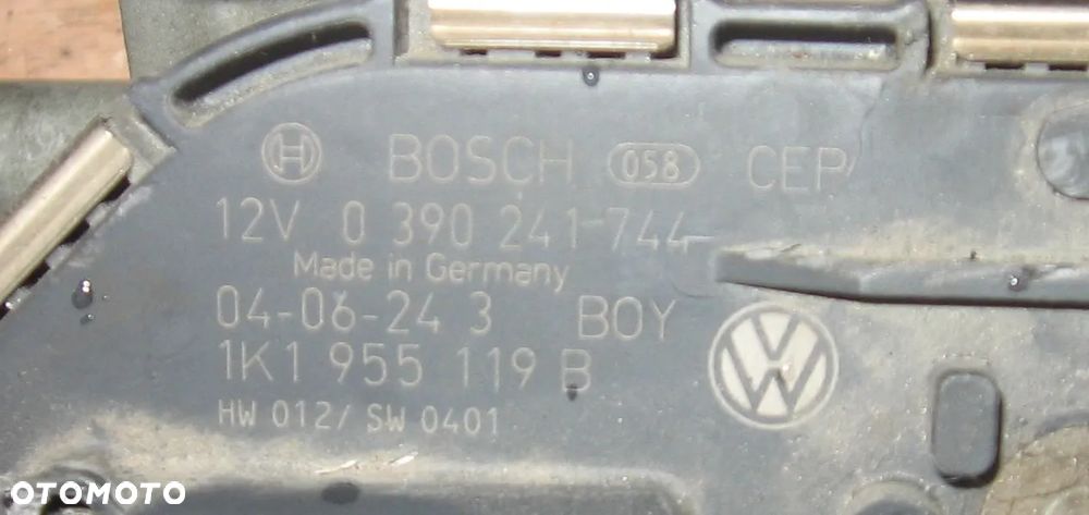 silnik mechanizm wycieraczek GOLF V 1K1955119B - 2