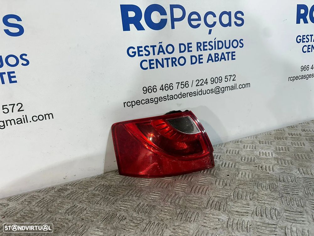 .Conjunto Farolins Tras Traseiro Direito Esquerdo Original Seat Exeo Avant Carrinha 3R 3R9945095A 3R9945096A 2009 - 2013 - 6