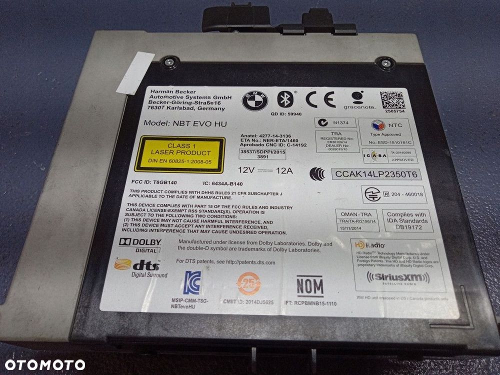 BMW 5 G30 WZAMCNIACZ RADIA 8708262 - 7