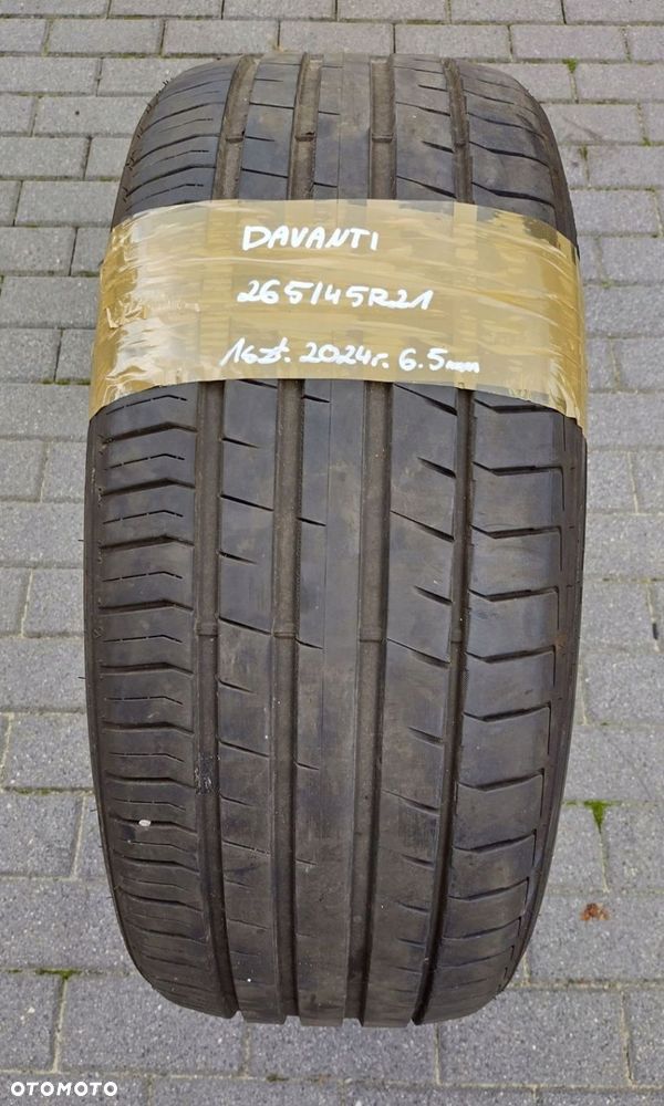 DAVANTI PROTOURA SPORT 265/45 ZR21 108W XL DOT 2021 6.5MM OPONA LETNIA - 4