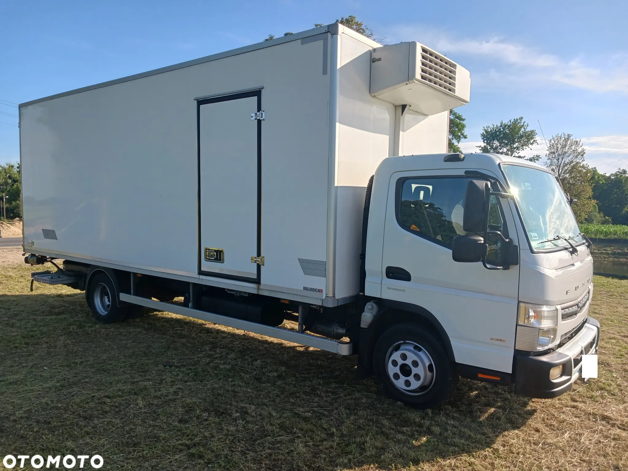 Mitsubishi Canter Fuso 9C18 180 KM Izoterma Chłodnia Mroźnia 2019r SALON 12 E pal Winda UDT - 20