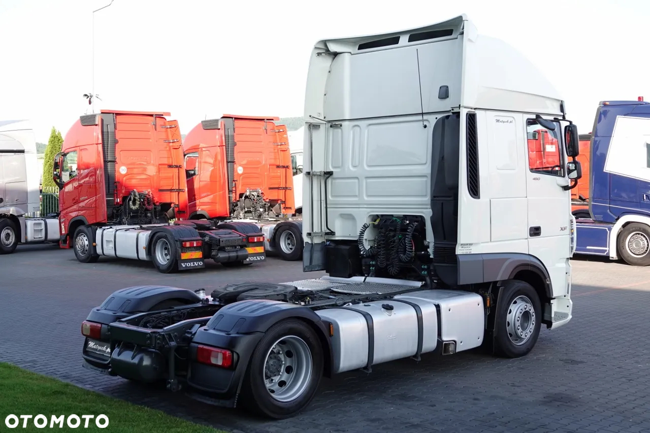 DAF XF 480 / LOW DECK / MEGA / KLIMA POSTOJOWA / TV / 2021 / SSC / PO ZŁOTYM KONTRAKCIE SERWISOWYM - 9