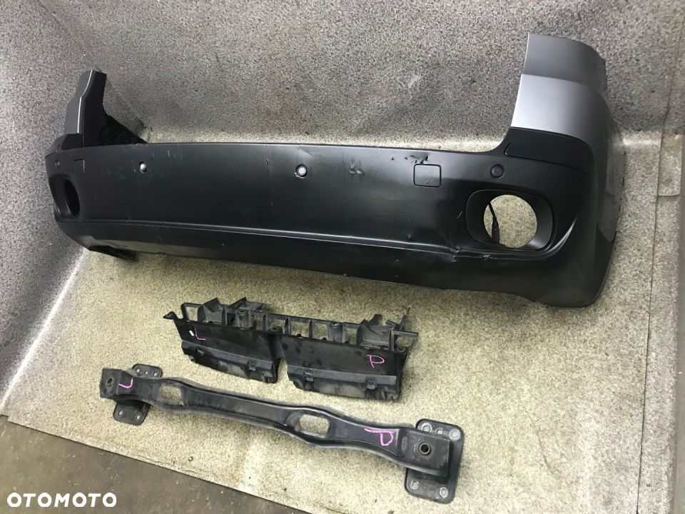 BMW X5 E70 zderzak belka tyl PDC A52/7 SPACEGRAU - 4