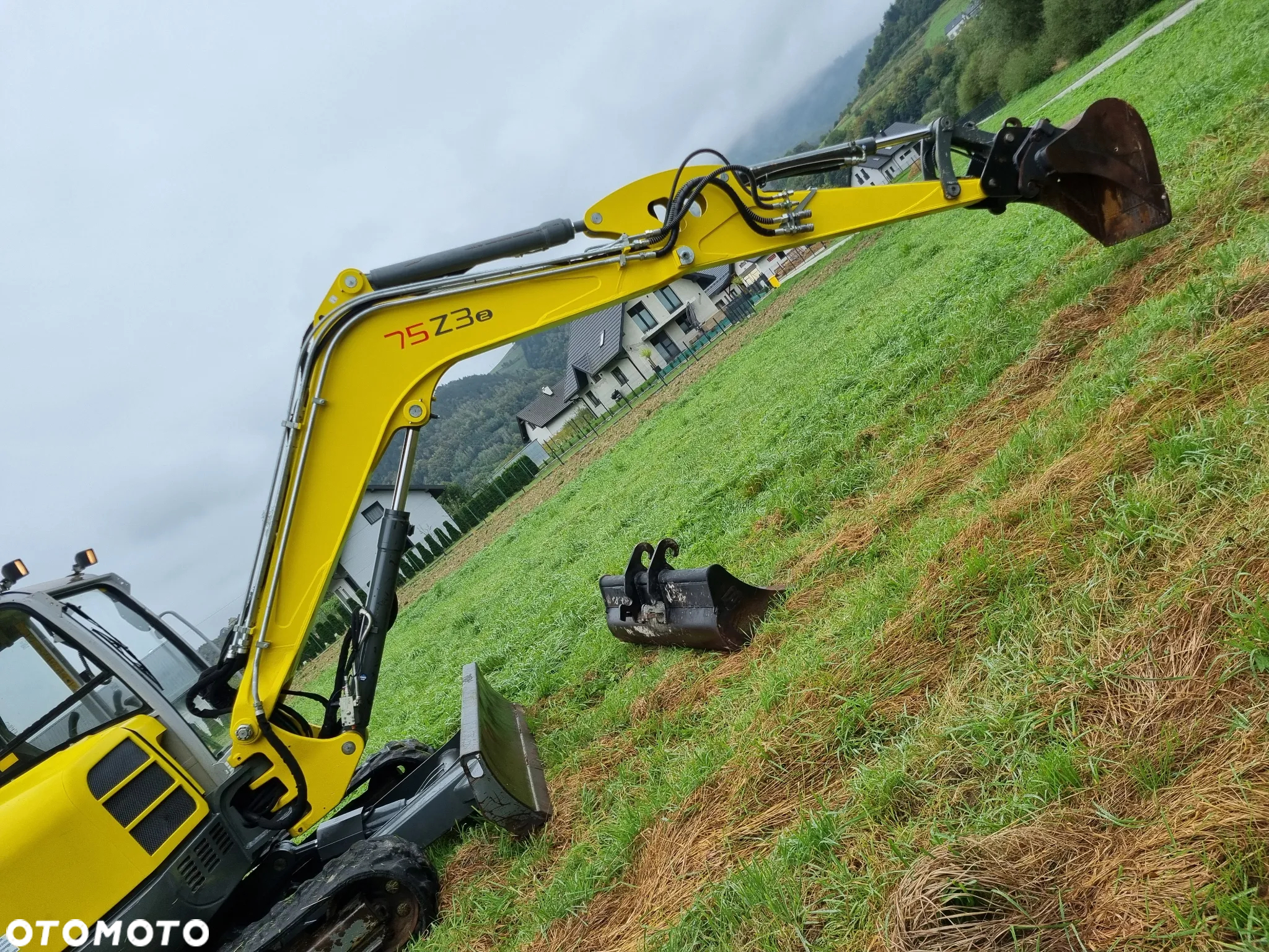 Wacker Neuson 75Z3 Koparka Gąsienicowa 8 ton jak Nowa z Norwegii 2015r Klima 2300mtg  Zero luzów wycieków Serwisowana w Dekra Silnik Yanmar pompa ON - 33