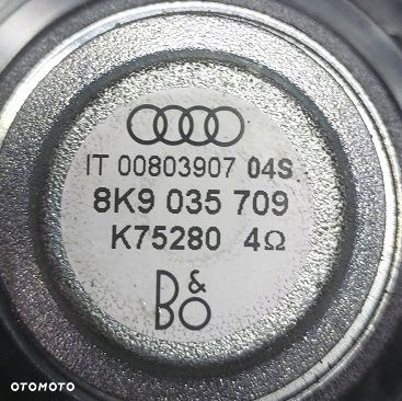 audi a4 b8 a5 głośnik średniotonowy bang 8k9035709 - 2