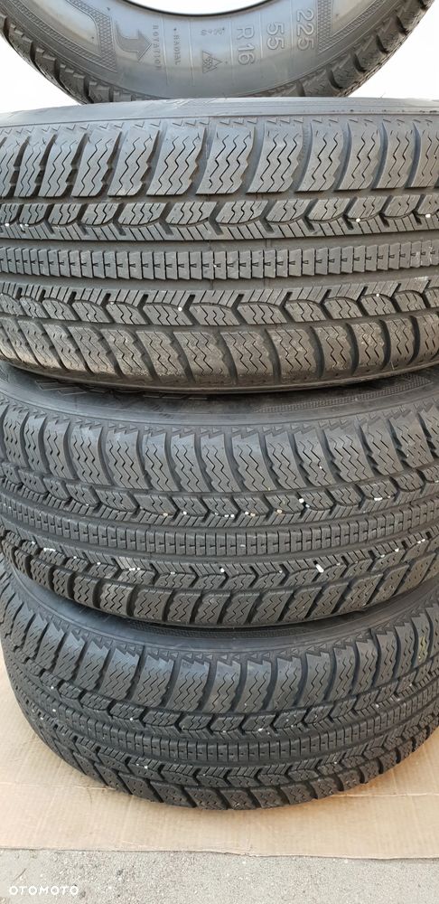 Oryginalne Felgi Aluminiowe Mercedes SL S Klasa Sec W129 W126 1294010602 8 16 ET34 5x112 8J 16" ET34 Oryginał Koła Opony Zimowe 225/55 R16 Kleber - 7