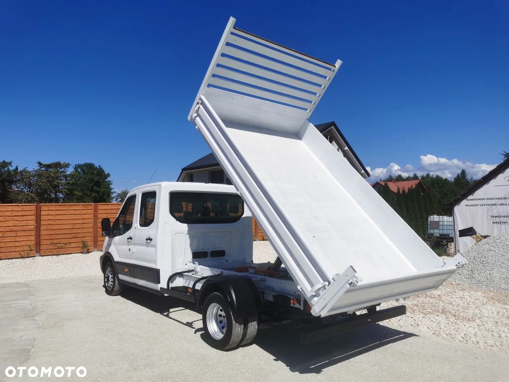 Ford Transit 2.0-170KM Brygadówka wywrotka Klima kiper doka Hak dubel na bliźniaku - 5