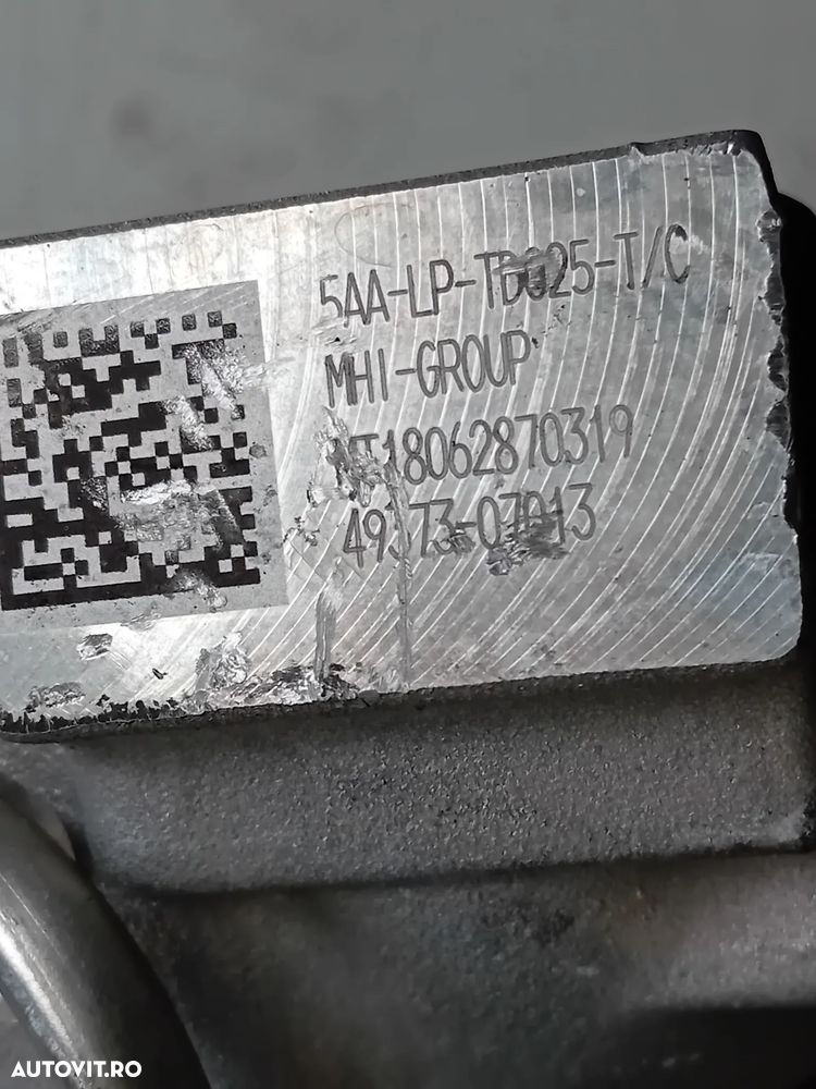 Turbo Turbina Honda Civic HRV HR-V 1.5 Benzina 2015-2020 Motor L15BA 18.000 Km Cod 49373-07013 - 8