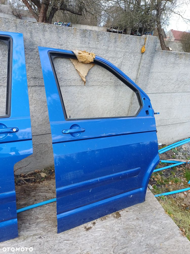 Drzwi prawe przednie Zdrowe Vw t5 Niebieskie Multivan - 1