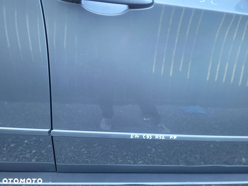 DRZWI PRAWY PRZÓD PRZEDNIE BMW E70 A52 SPACEGRAU ORG LAKIER C93 - 4