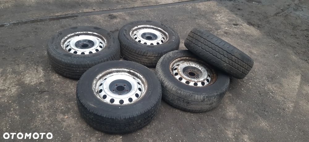 Koła 5 sztuk FIAT SCUDO JUMPY EXPERT 2 II KOŁO FELGA STALOWA 15 CALI Opony 6.5J ET38 5x108 PS615002 - 11