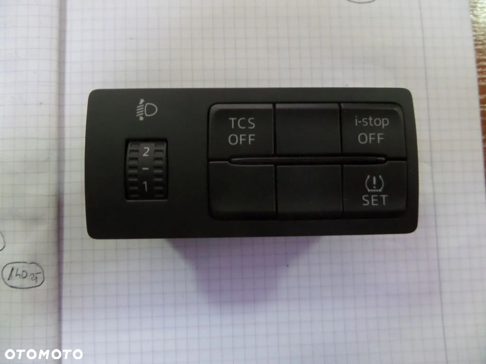 11613 Przełączniki panel TCS SET I-STOP Mazda 3 6 CX-3 CX-5 - 1