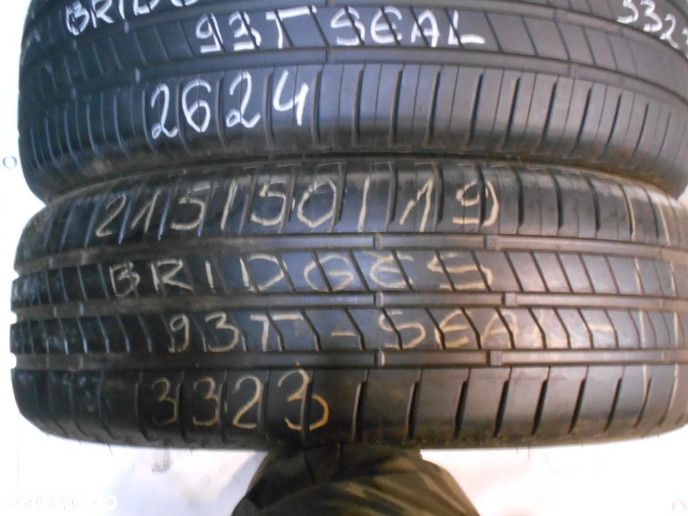 OPONY 215/50R19 BRIDGESTONE TURANZA ECO SEAL DOT  2624 /  3323 7.5MM - 3