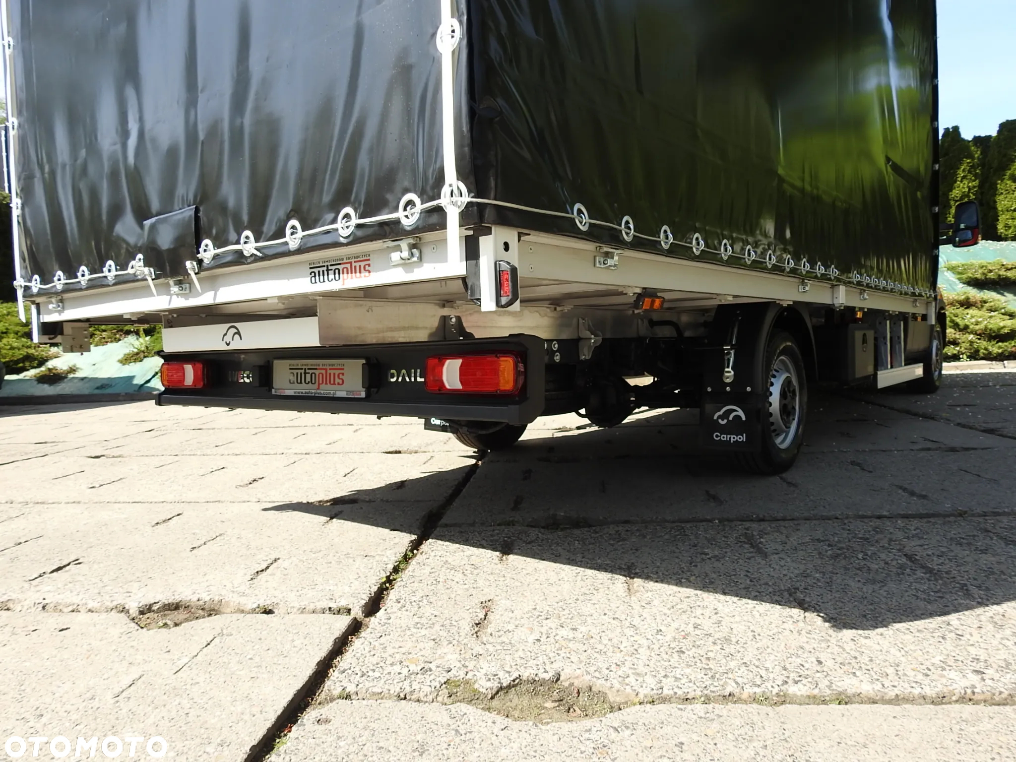 Iveco DAILY NOWY 35S18 CONNECT PLANDEKA 10 PALET WEBASTO KLIMATYZACJA TEMPOMAT NAWIGACJA LEDY ASO  180KM [ 500249 ] - 25