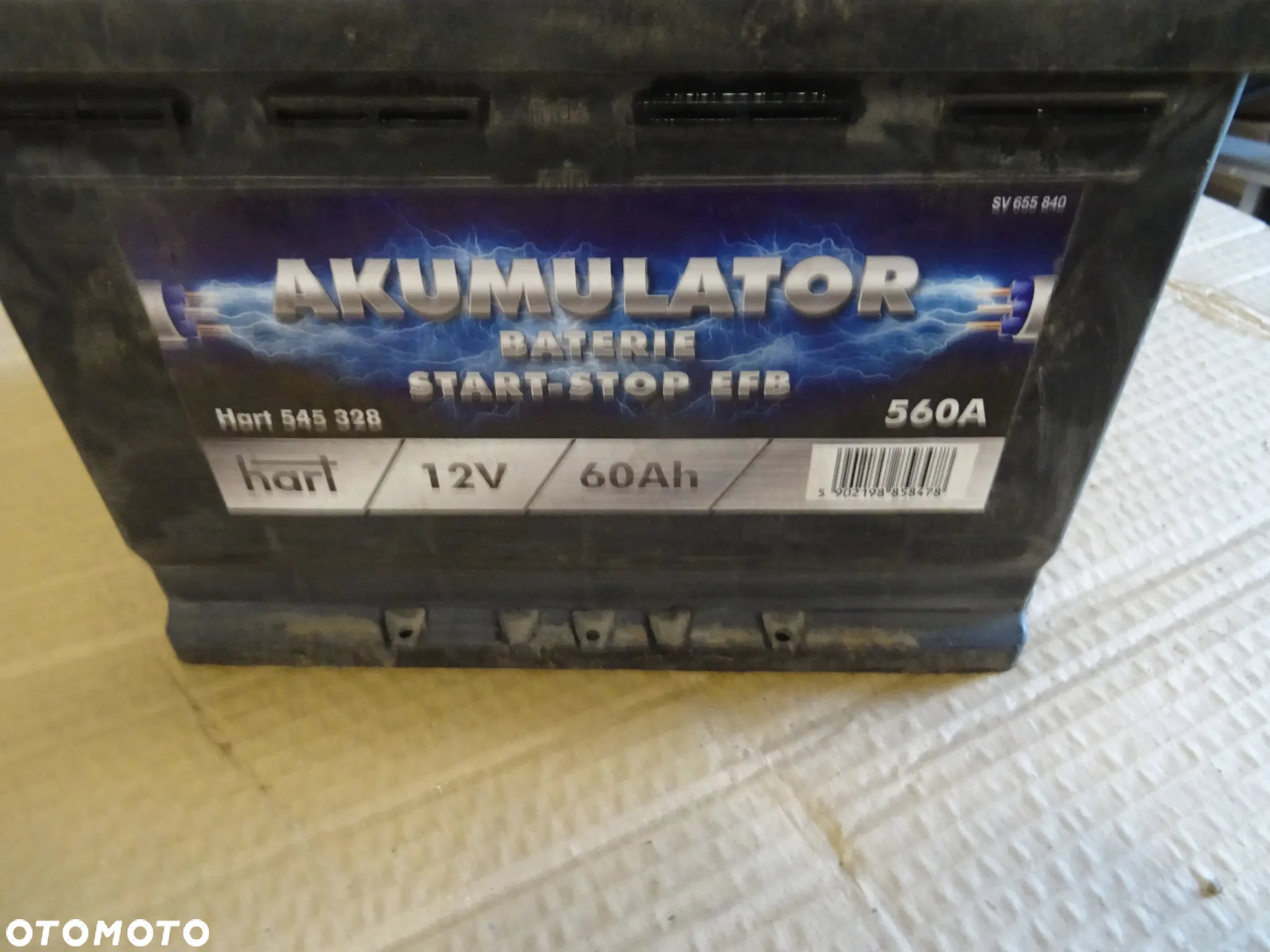AKUMULATOR  60 Ah 560 A EN 12V - 2