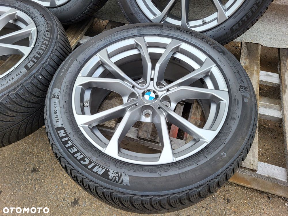 [K366] Koła zima BMW 17 Cali 5x112 Michelin 225/50/17 6mm BMW 3 23r - 4