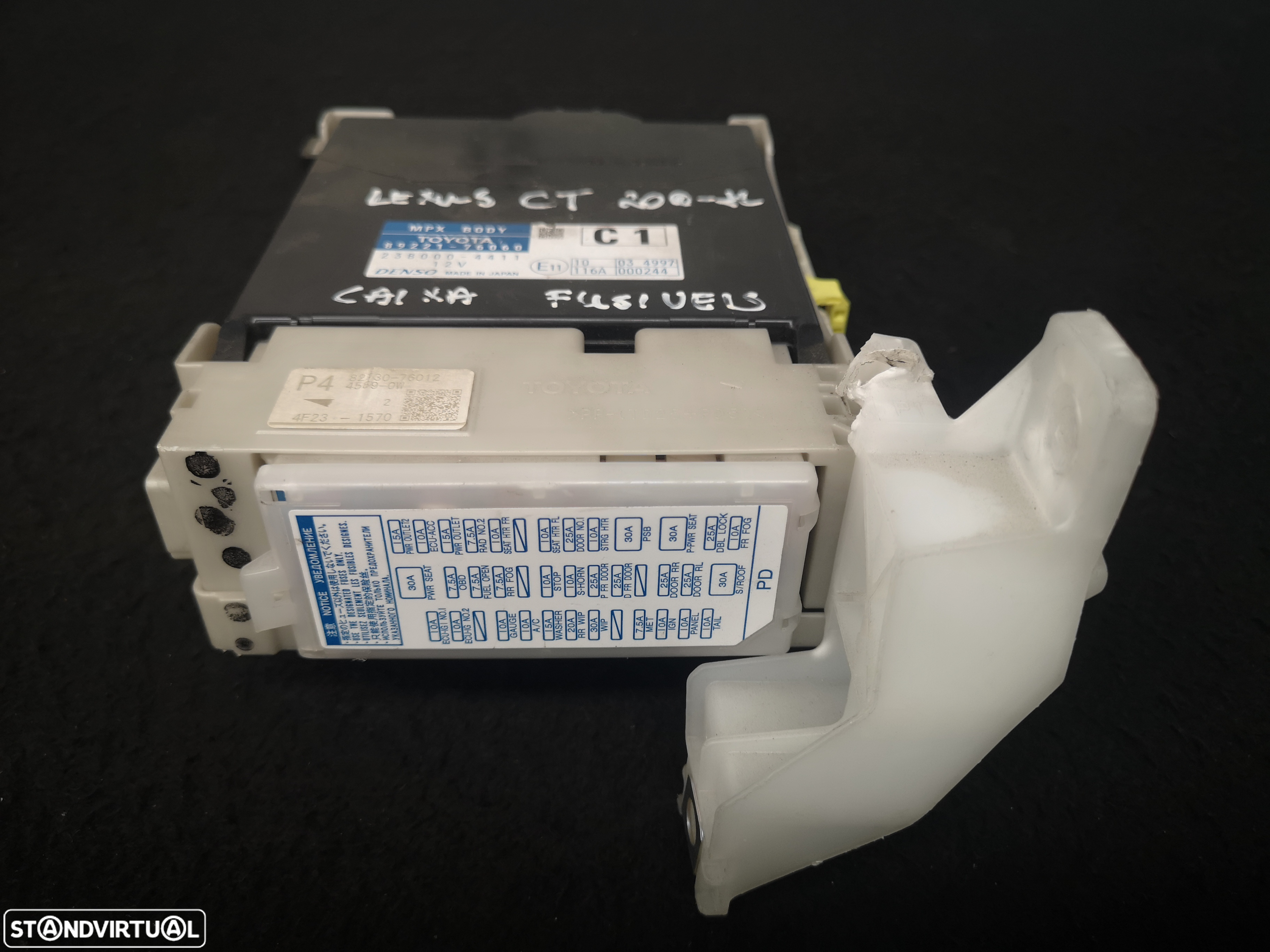 Centralina Caixa de FUSIVEIS lexus ct200h 2014-2017 - 8