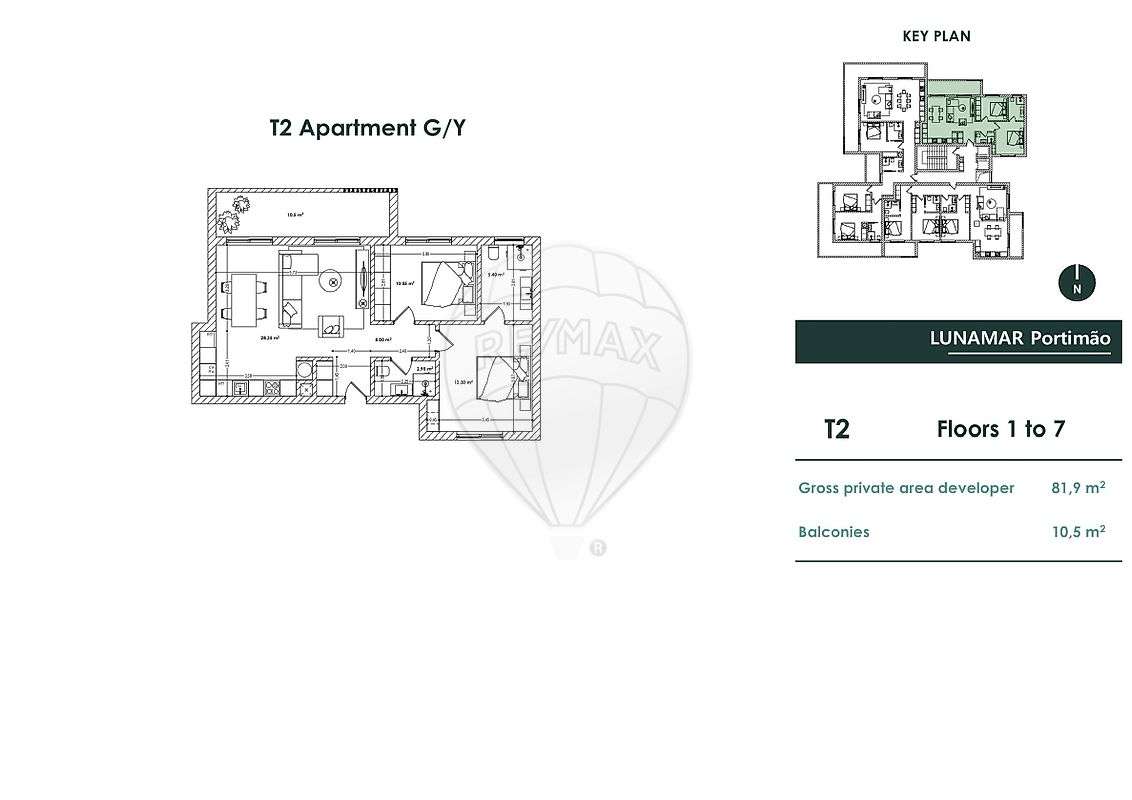 Apartamento T2 para venda - Grande imagem: 3/35