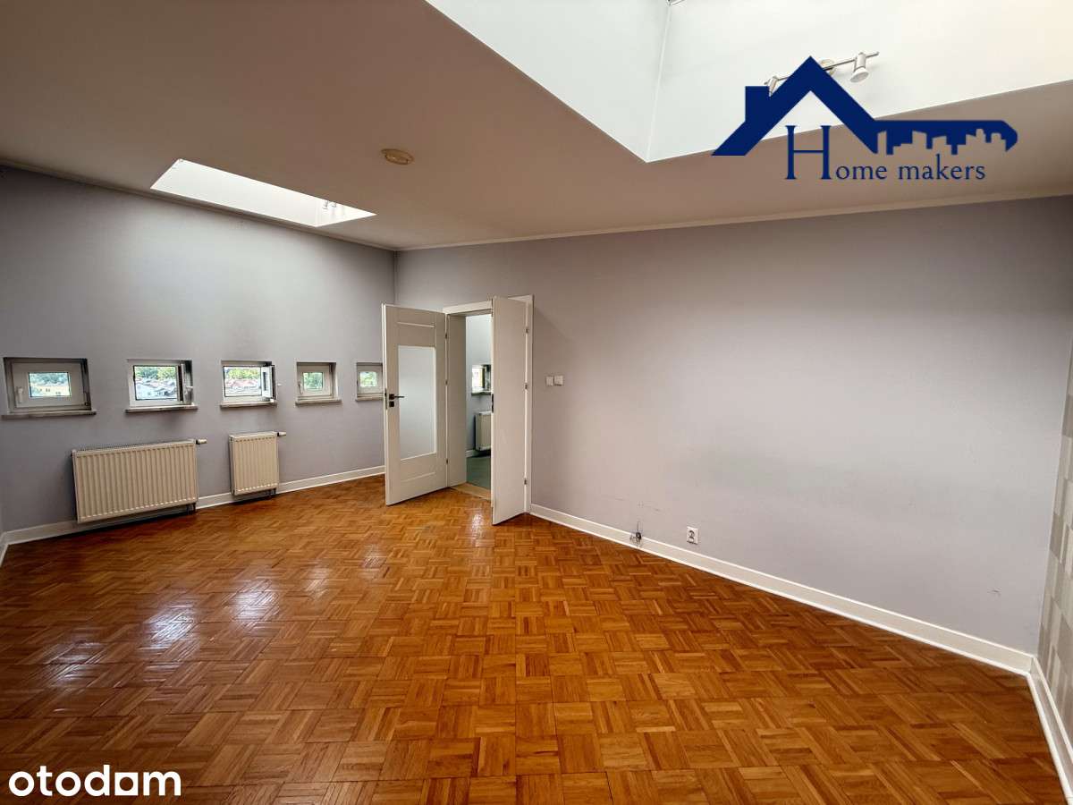 Loft w sercu Warszawy | Ostatnie piętro, 78 m