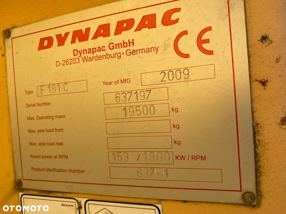 Dynapac F181 C / Niwelacja / Poszerzania - 36