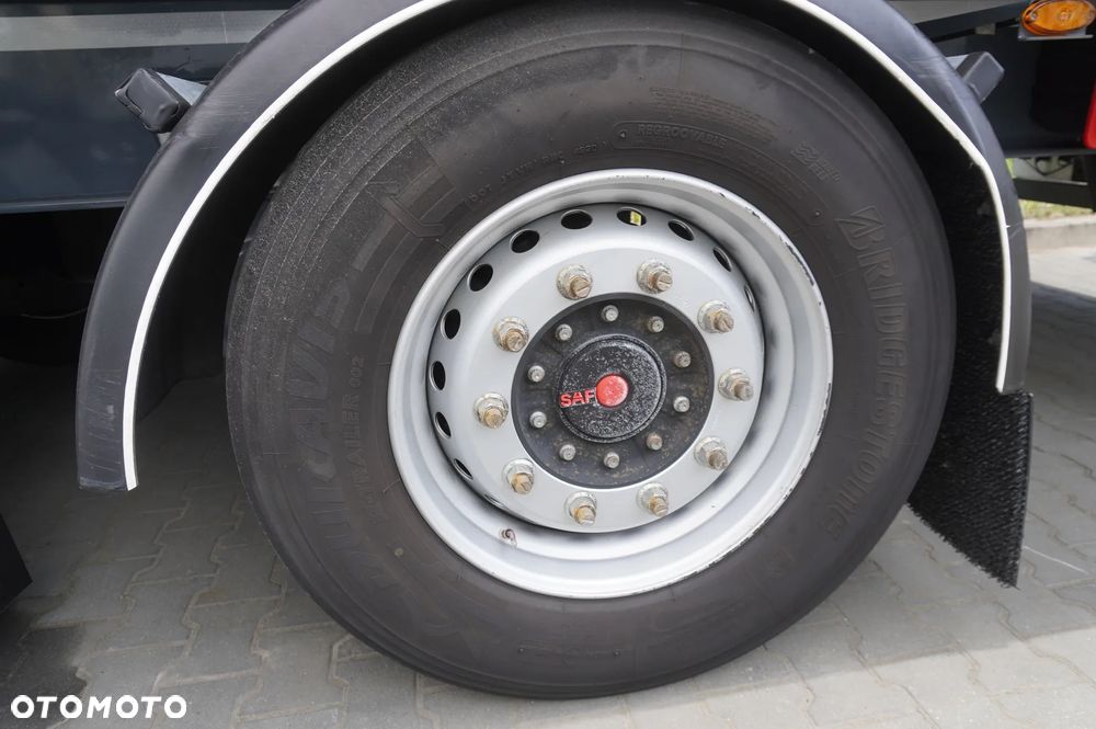 Fruehauf Przyczepa kontenerowa przejazdowa 18 EPAL / 2021 / osie SAF - 9