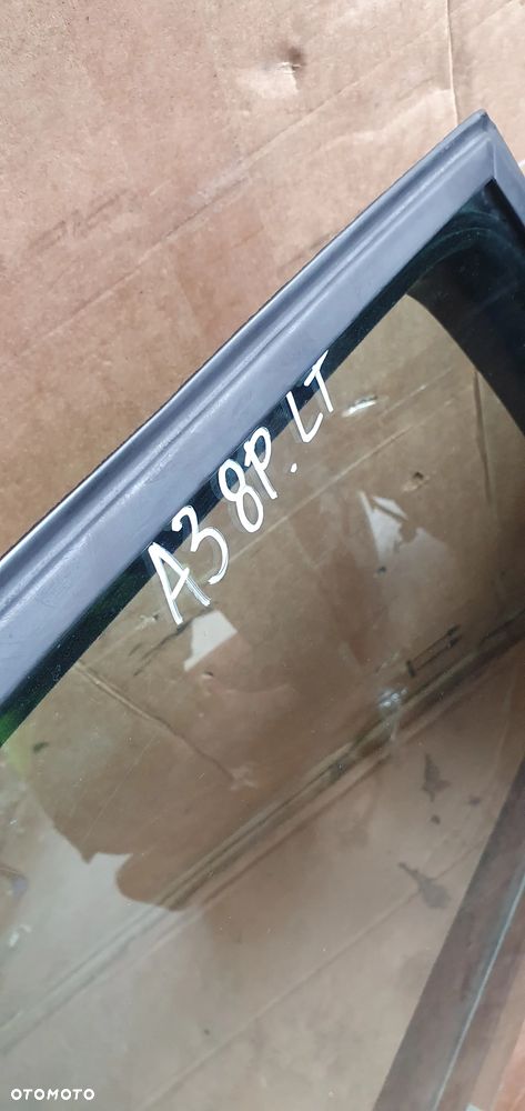 Mechanizm podnośnik szyby ramka lewy tył Audi A3 8P - 6