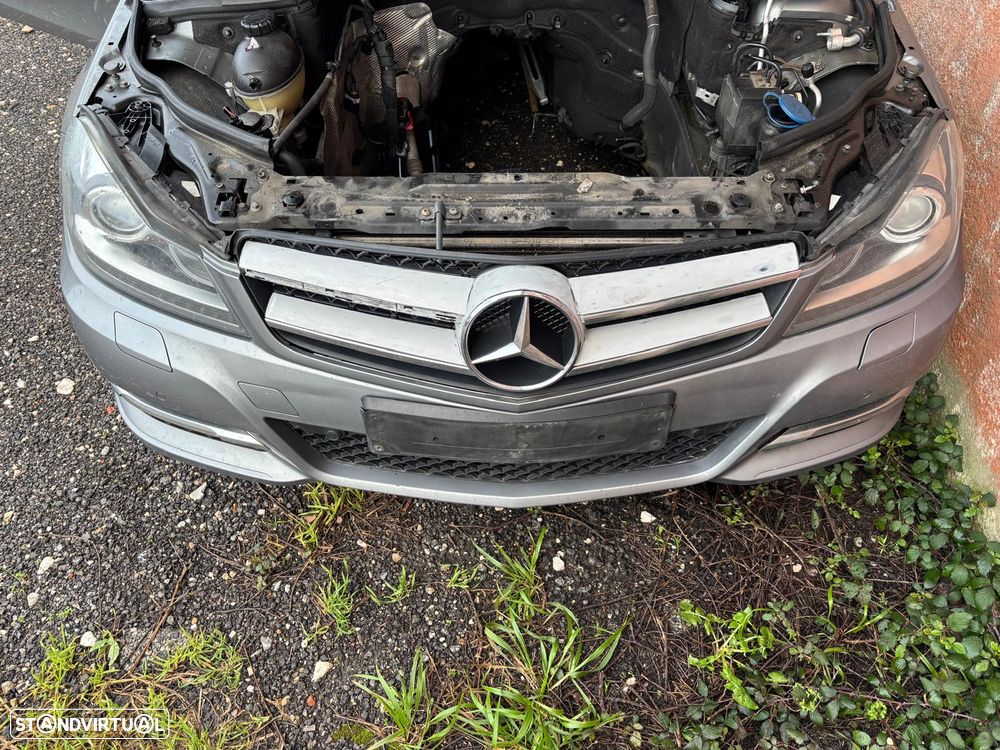 Frente Completa Mercedes W204 de 2013 - 5