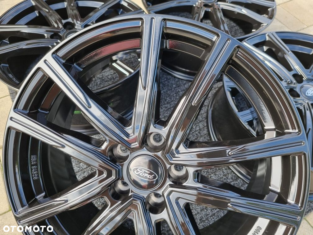Ford 18 " Felgi Nowe 5x108 Focus Mondeo Kuga Puma S-Max Mach-E Czarne - 2