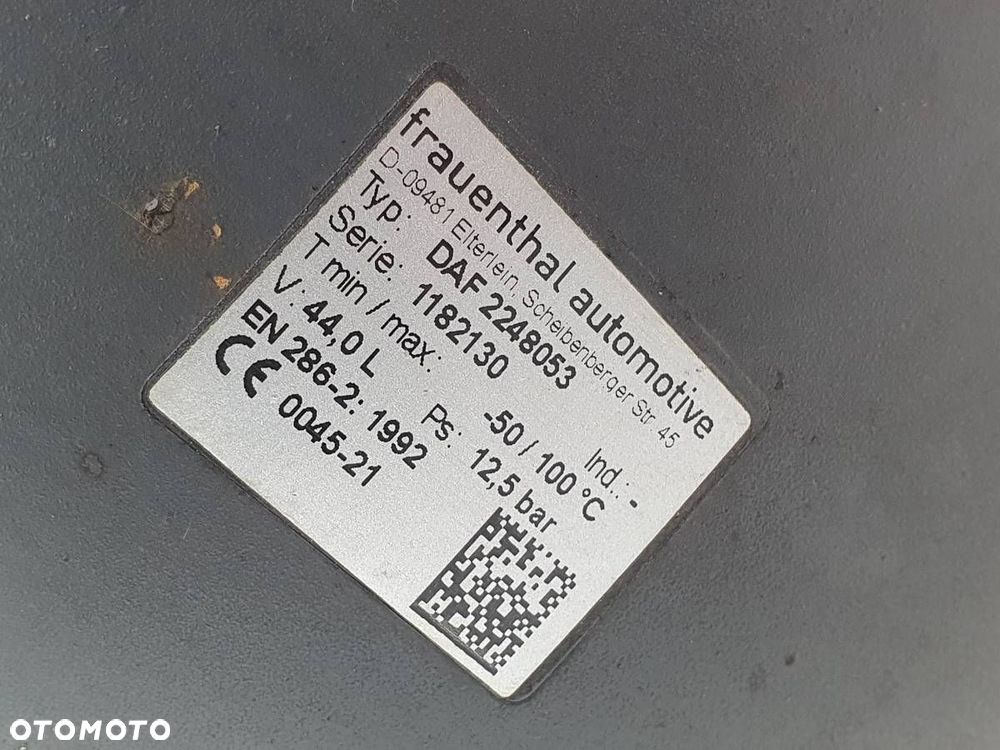 ZBIORNIK POWIETRZA BUTLA 44L 2248053 DAF XF 106 LIFT 2021 - 4