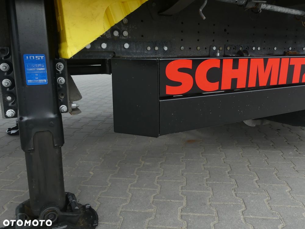 Schmitz Cargobull FIRANKA / MEGA / IDEALNY STAN / OŚ PODNOSZONA / - 27