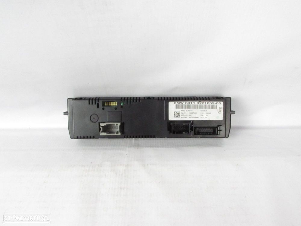 Painel AC / Ar Condicionado Automático Seminovo/ Original BMW 1 (E81)/BMW 3 (E90... - 2