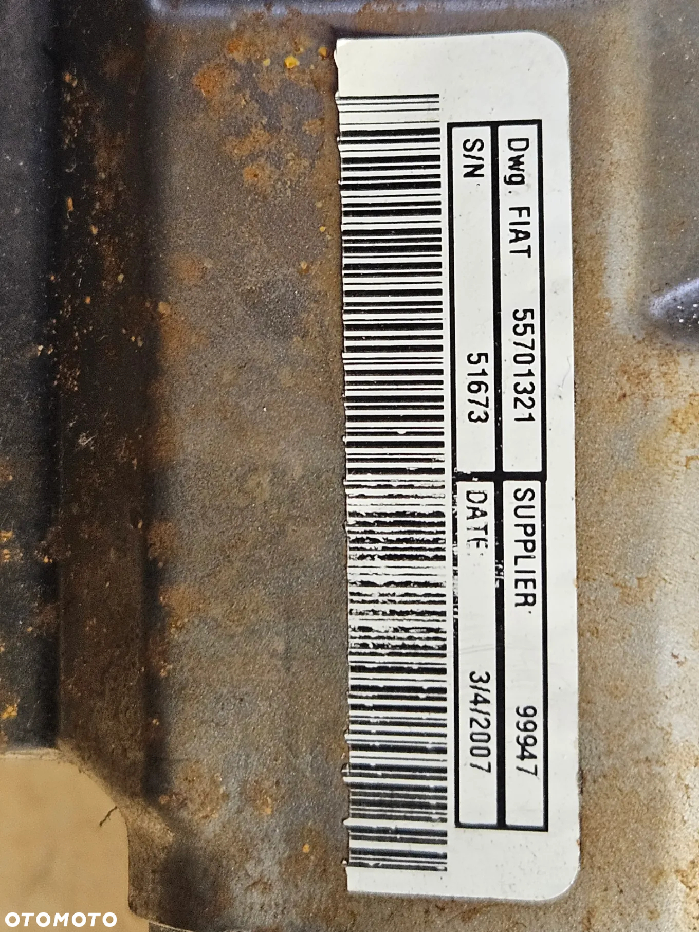 Fiat Grande Punto kolumna wspomaganie elektryczne kierownicy 26117861  51860331 - 7