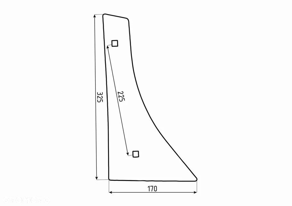 RABEWERK PIERŚ ODKŁADNICY VRP300 27530401 PRAWA / LEWA 27530402 iQ PARTS - 2
