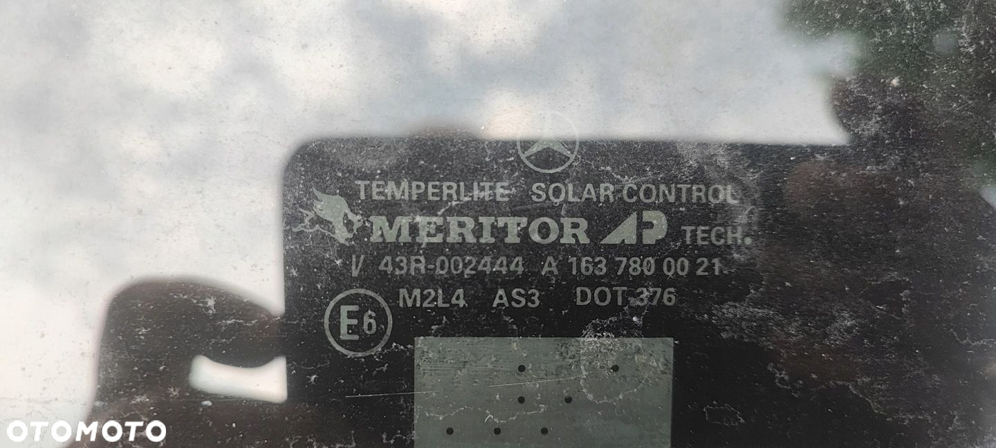 SZYBERDACH SILNICZEK MERCEDES ML W163 A1637800021 - 3