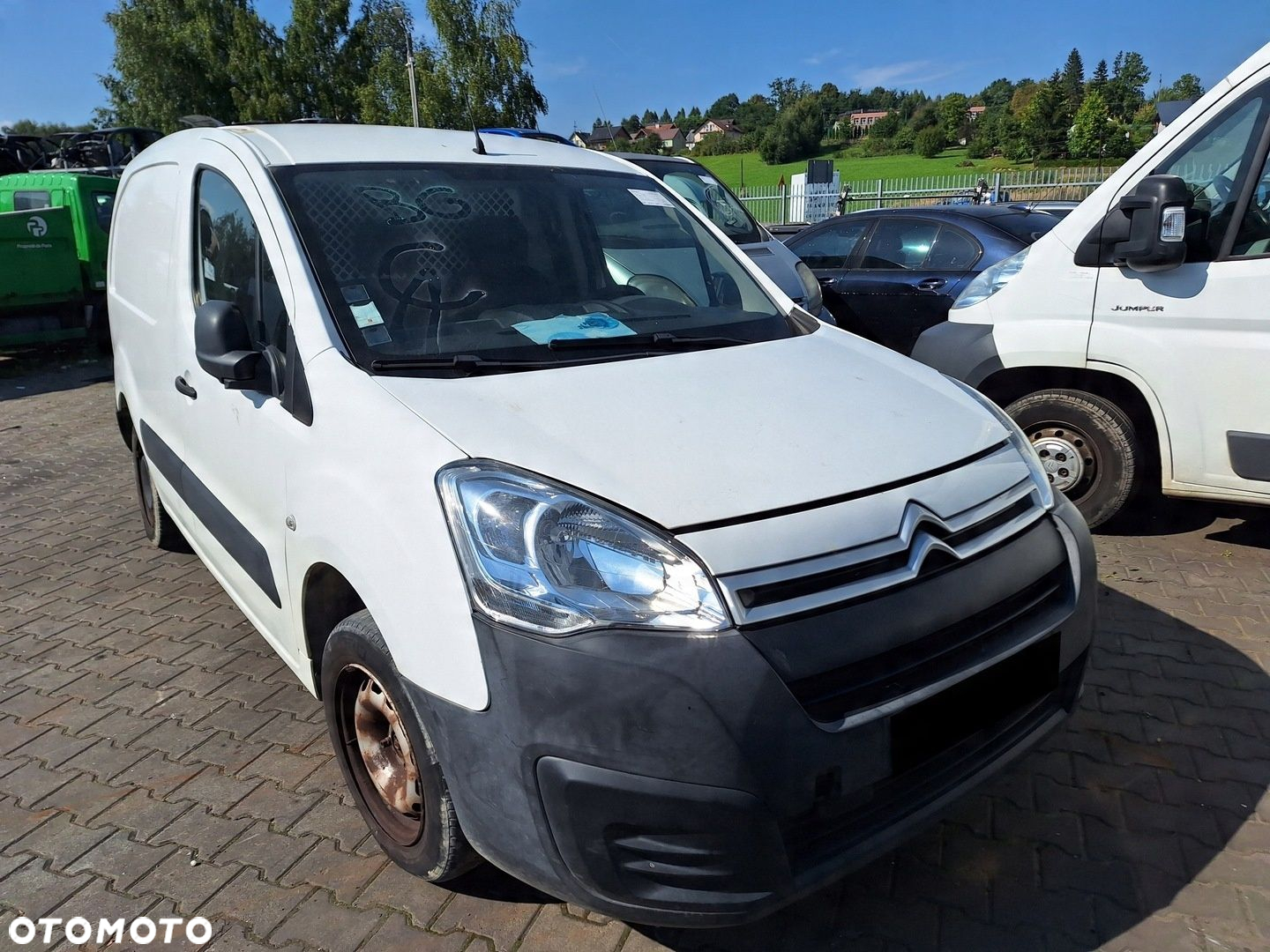 CITROEN BERLINGO PEUGEOT PARTNER 3 III SANKI WÓZEK KOŁYSKA TRAWERS PRZÓD - 7