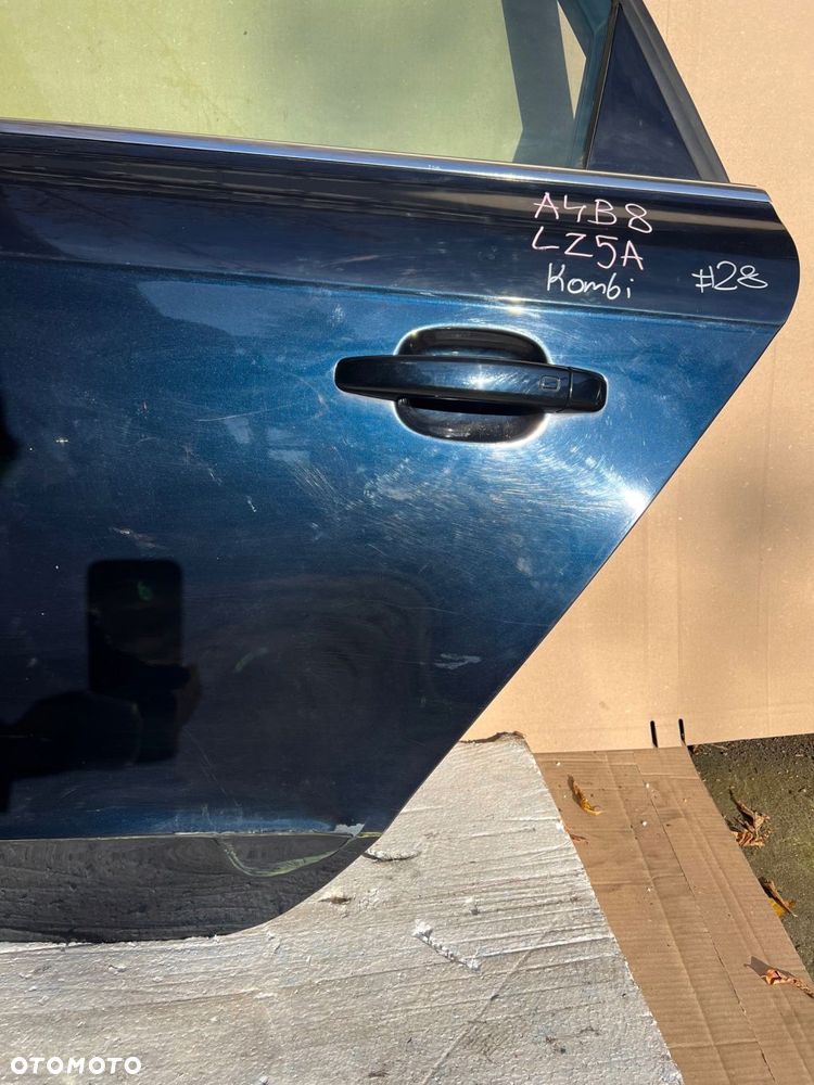 audi a4 b8 avant kombi drzwi lewe tylne lewy tył lz5a - 7