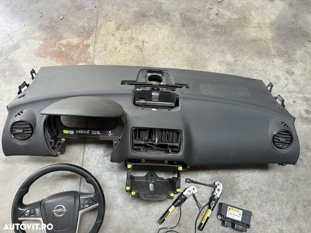 Airbag volan, plansa bord, centuri OPEL MERIVA B an 2012 - 2