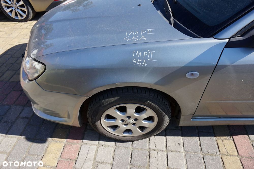 MASKA ZDERZAK BŁOTNIKI LAMPY IMPREZA II GD LIFT 45A  SUBARU 2006-2007 SZARY PRZÓD KOMPLETNY - 9