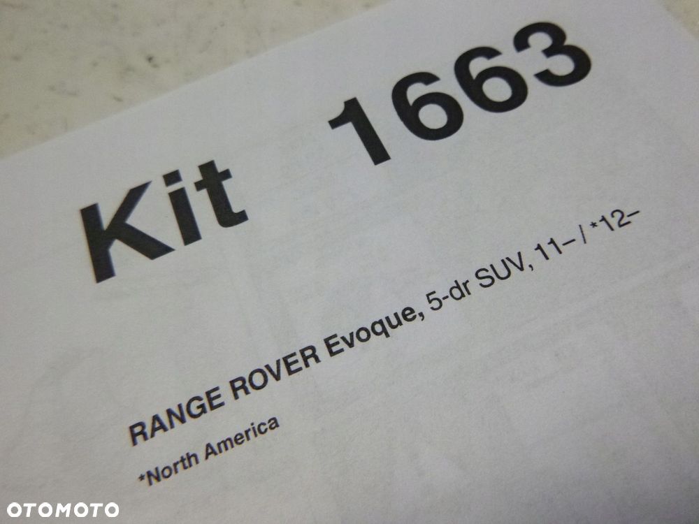 RANGE ROVER EVOQUE ZESTAW KIT MONTAŻOWY KIT 1663 THULE - 6