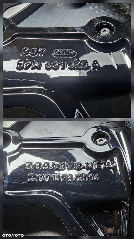 FELGI KOŁA AUDI Q4 E-TRON 89A601025A 8,5x21 ET40 89A601025S 9x21 ET42 - 8