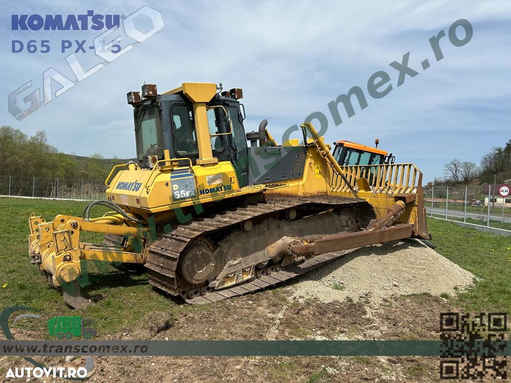 Komatsu D65PX-15, Lama 4m + Scarificator * TOP* - 3