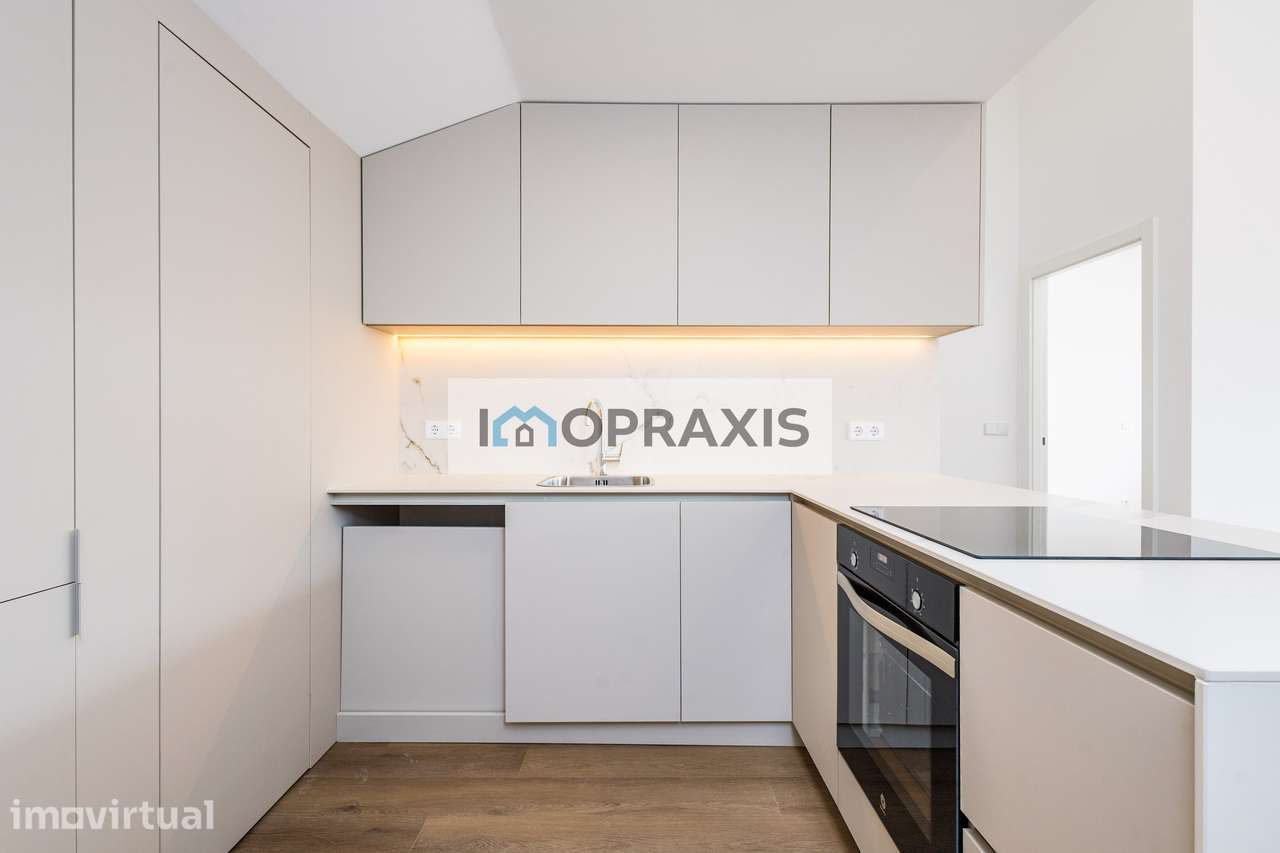 Apartamento T1 Moderno –Leiria- Vista Privilegiada para o Castelo - Grande imagem: 3/17